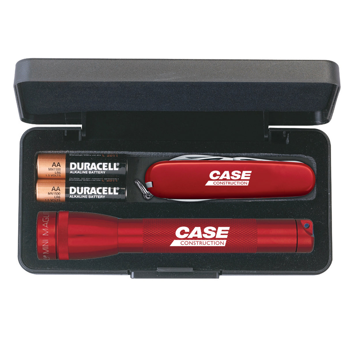 Mini Maglite® With Large Victorinox® Swiss Army Knife