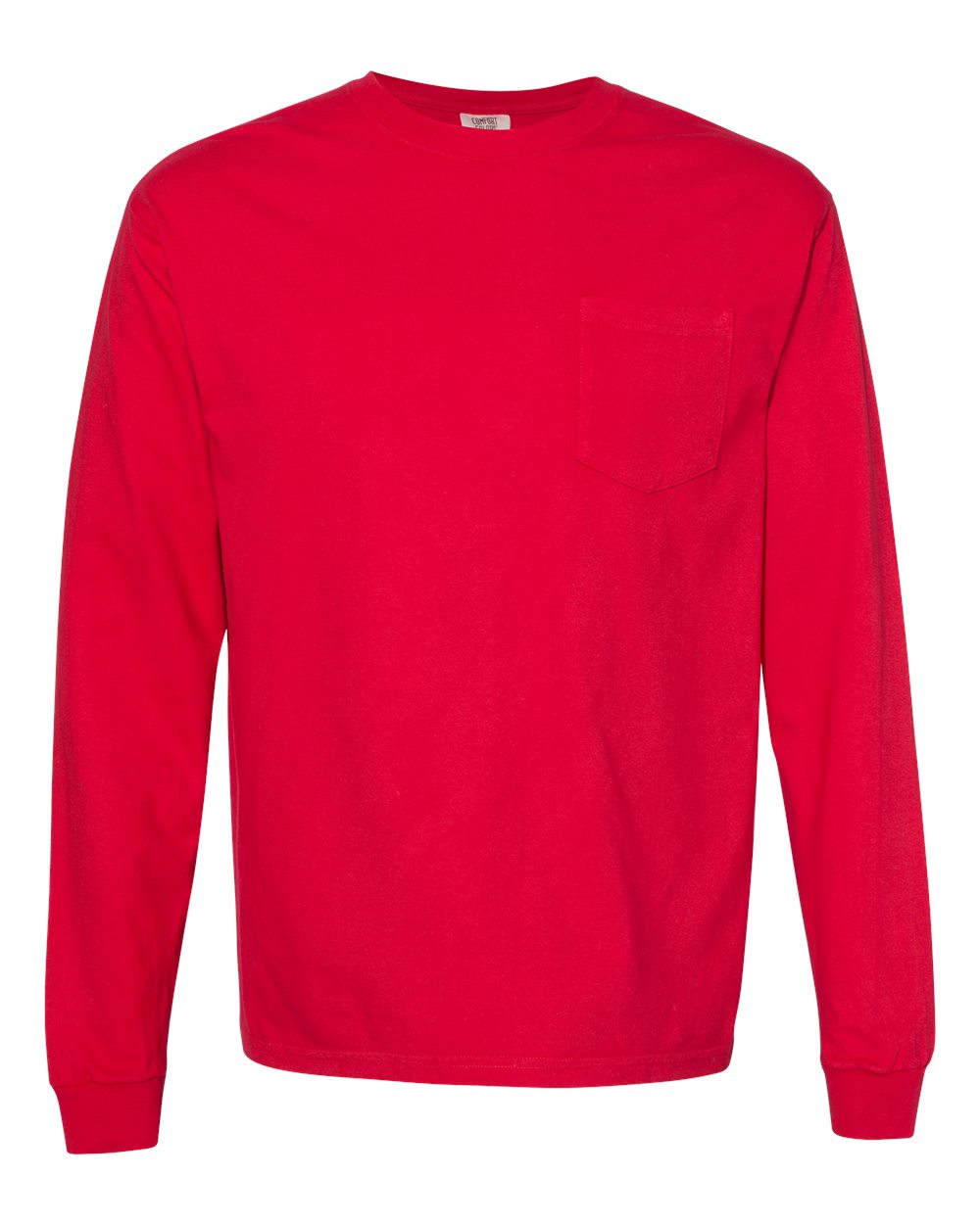 Comfort Colors Garment-Dyed Heavyweight Long Sleeve Pocket T-Shirt