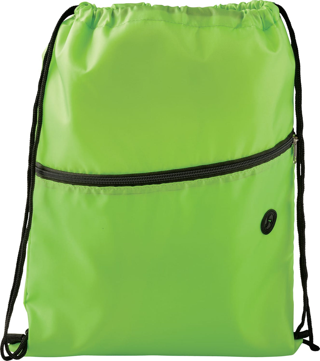 Insulated Zippered Drawstring Bag