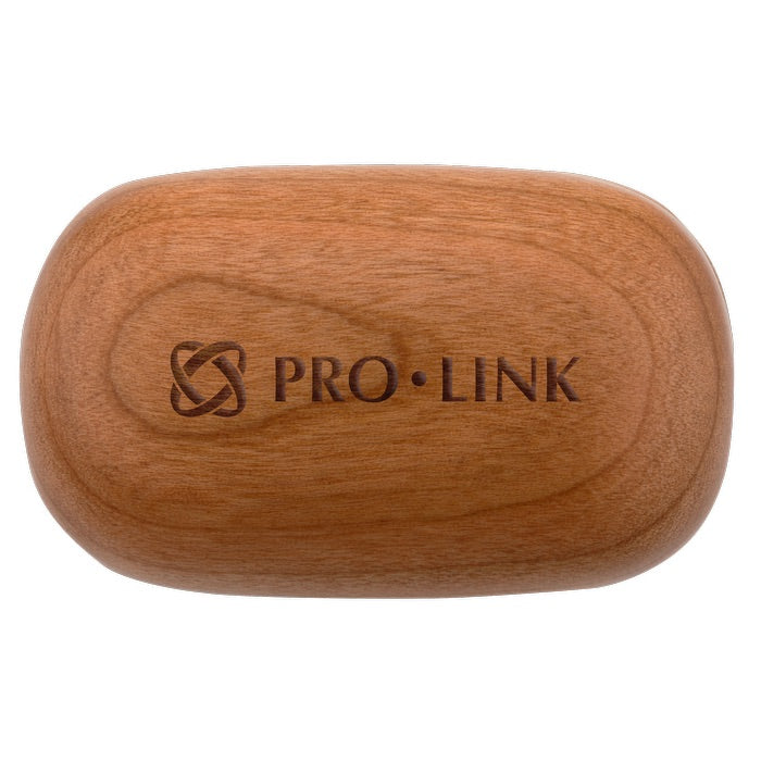 Cherry Wood TWS Wireless Earbuds and Charger Case