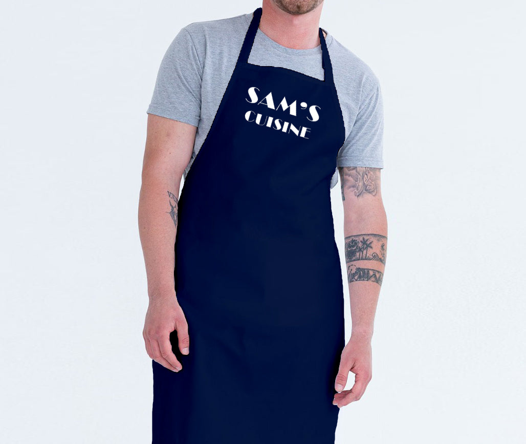 100% Spun Polyester Bib Apron 30"X35"