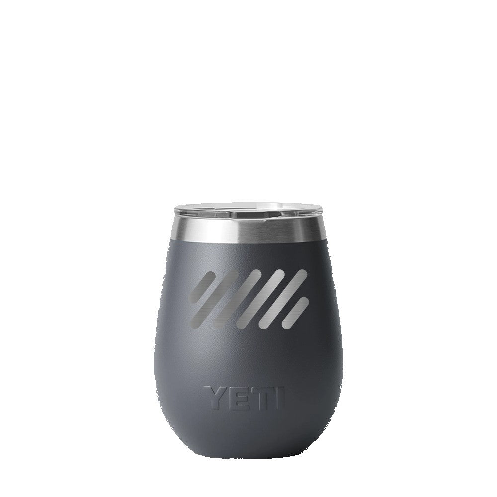 0000177 Custom Yeti Rambler 10oz (295ml) Wine Tumbler W/MS Lid