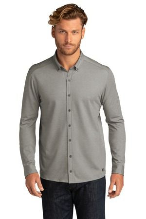 OGIO Code Stretch Long Sleeve Button Up Shirt