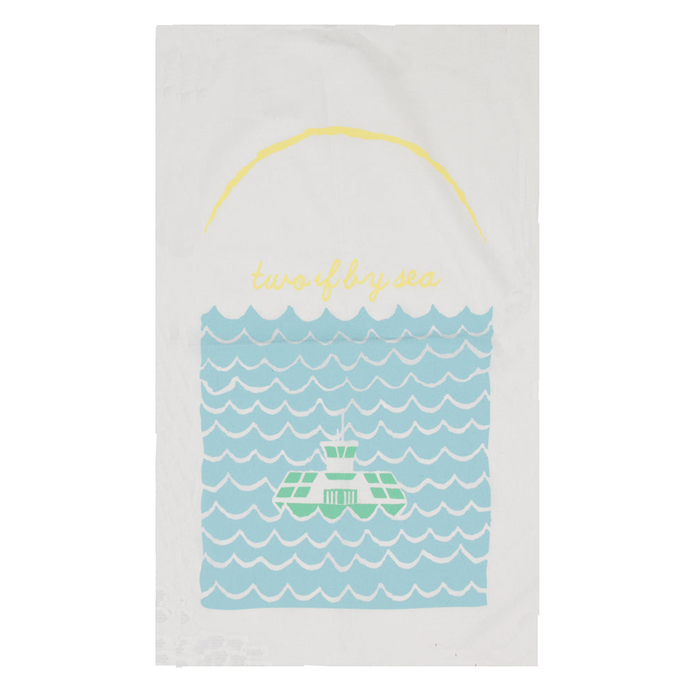 100% Cotton White Tea Towel 17X30