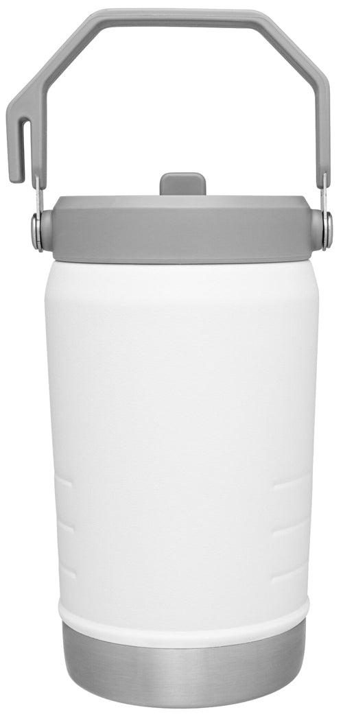 Stanley® IceFlow 64oz Flip Straw Jug, white - Etched