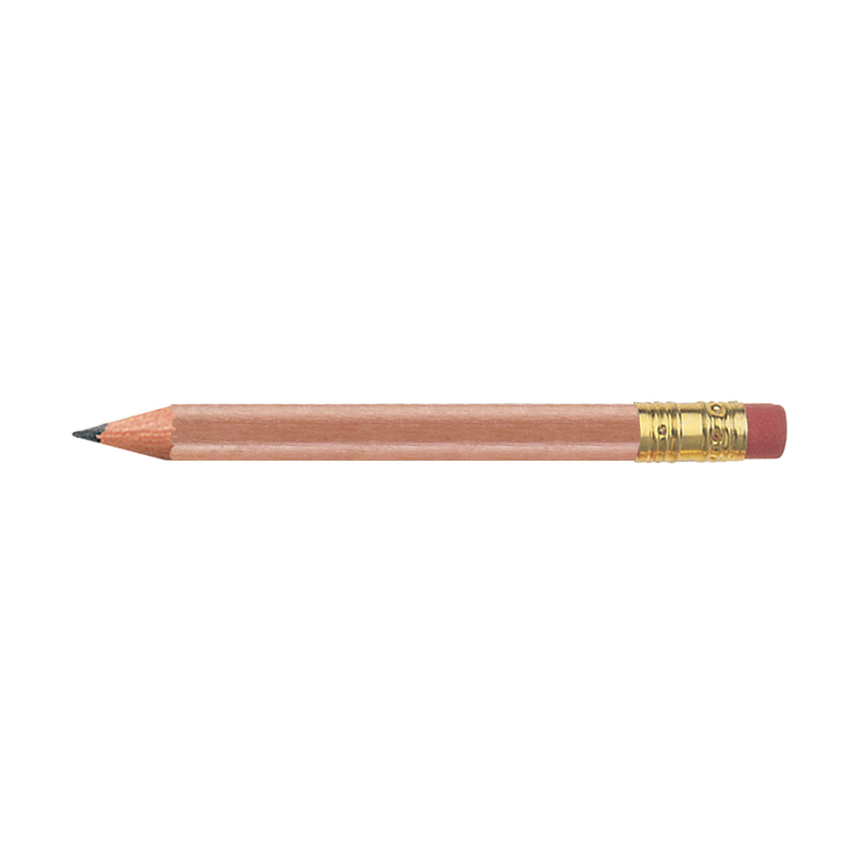 Golf Pencil - Round with Eraser