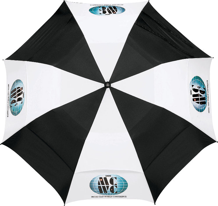 58" Vented Auto Open Folding Golf Umbrella