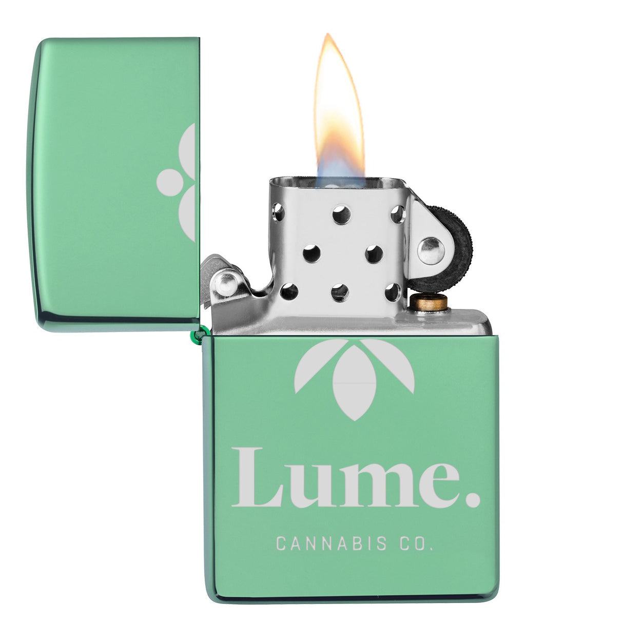 High Polish Green Zippo® Windproof Lighter