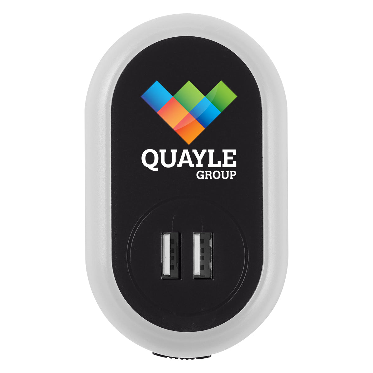 Ul Listed Nightlight A/c Adapter With Dual Usb Ports