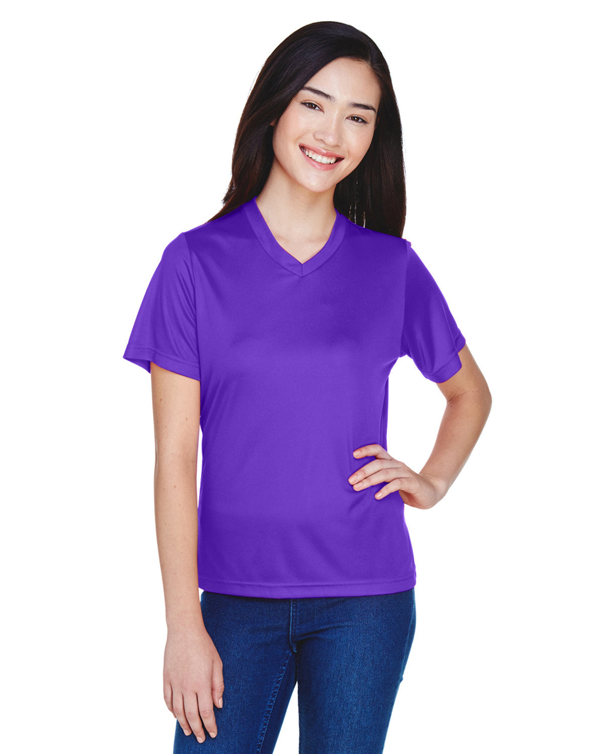 000195 Team 365 Ladies' Zone Performance T-Shirt