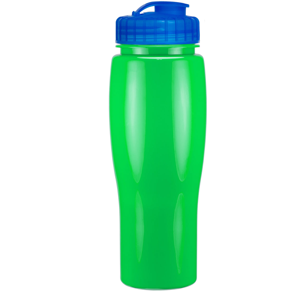 24 Oz. Contour Bottle w/ Flip Top Lid - Solid Colors
