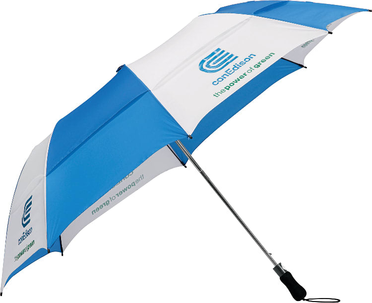 58" Vented Auto Open Folding Golf Umbrella