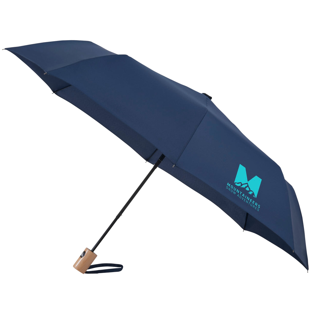 42" Recycled Folding Auto Open Umbrella