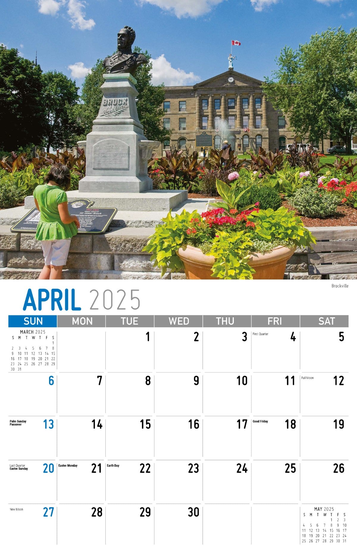 Galleria Wall Calendar 2025 Scenes of Ontario