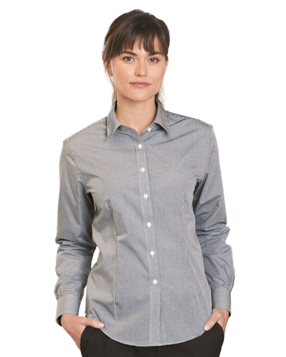 Van Heusen Women's Gingham Check Shirt