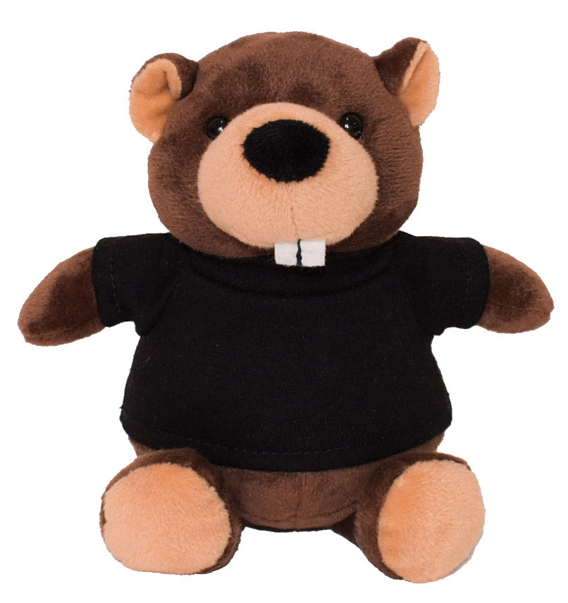 6" Mini Me Bizzie Beaver w/T-Shirt
