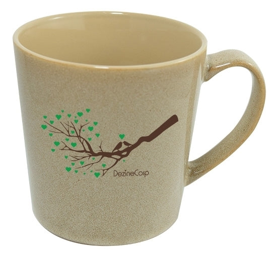 Lenny 16oz reactive sand mug in Ripple gift box