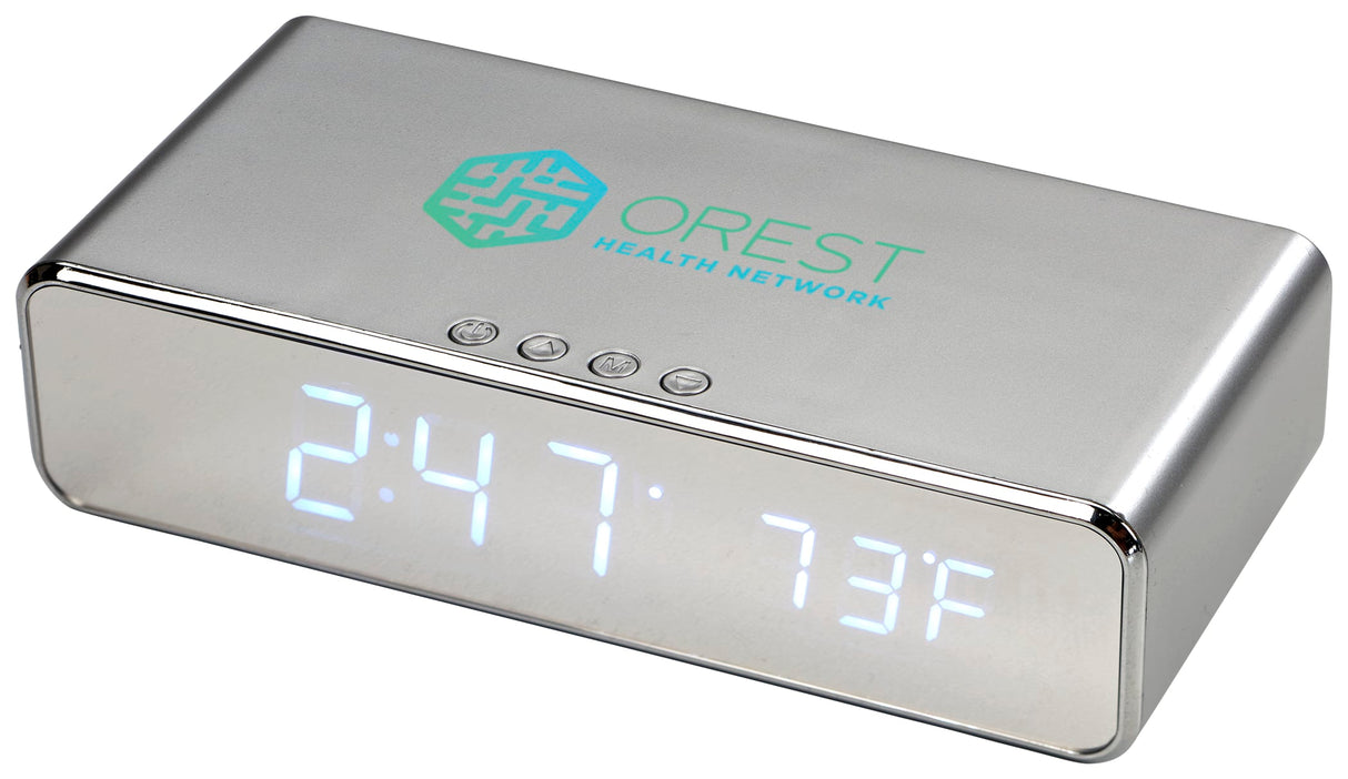 Keen Wireless Charging Desk Clock