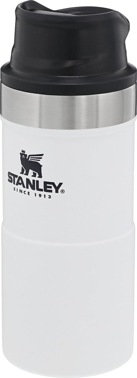 Stanley® Classic 12oz Trigger Action Travel Mug, white