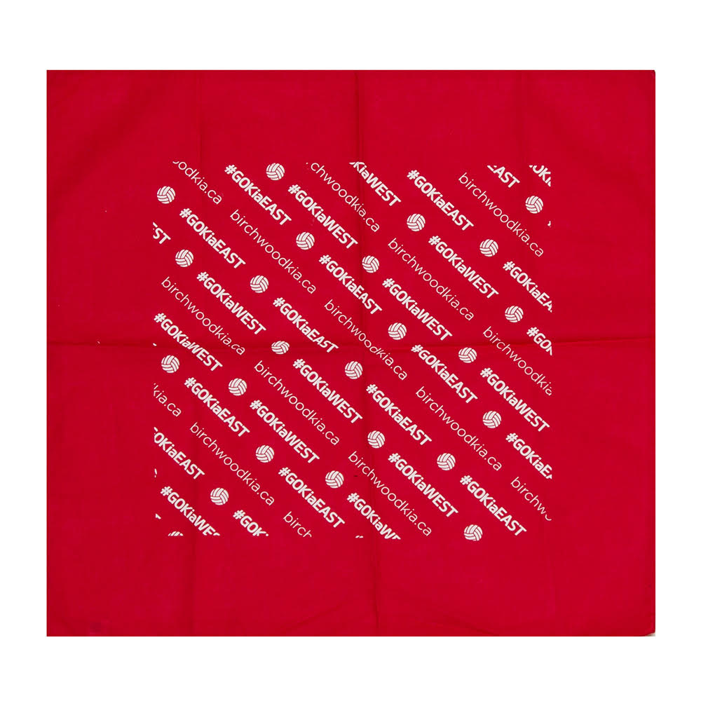 100% Cotton Bandanna 22x22