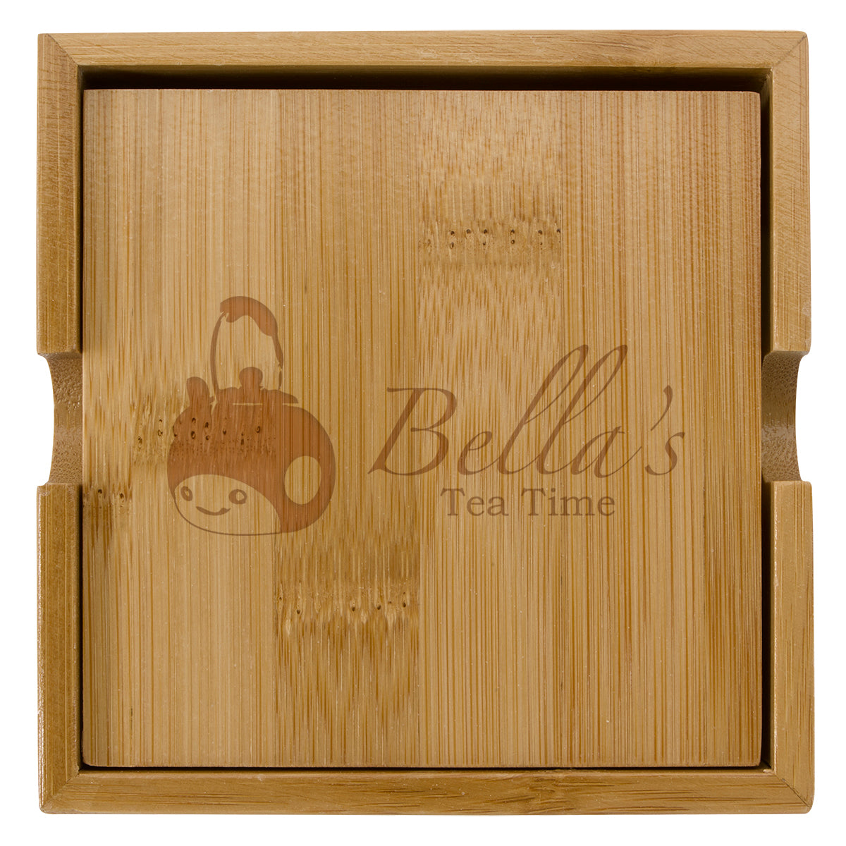 Bamboo Coaster Set