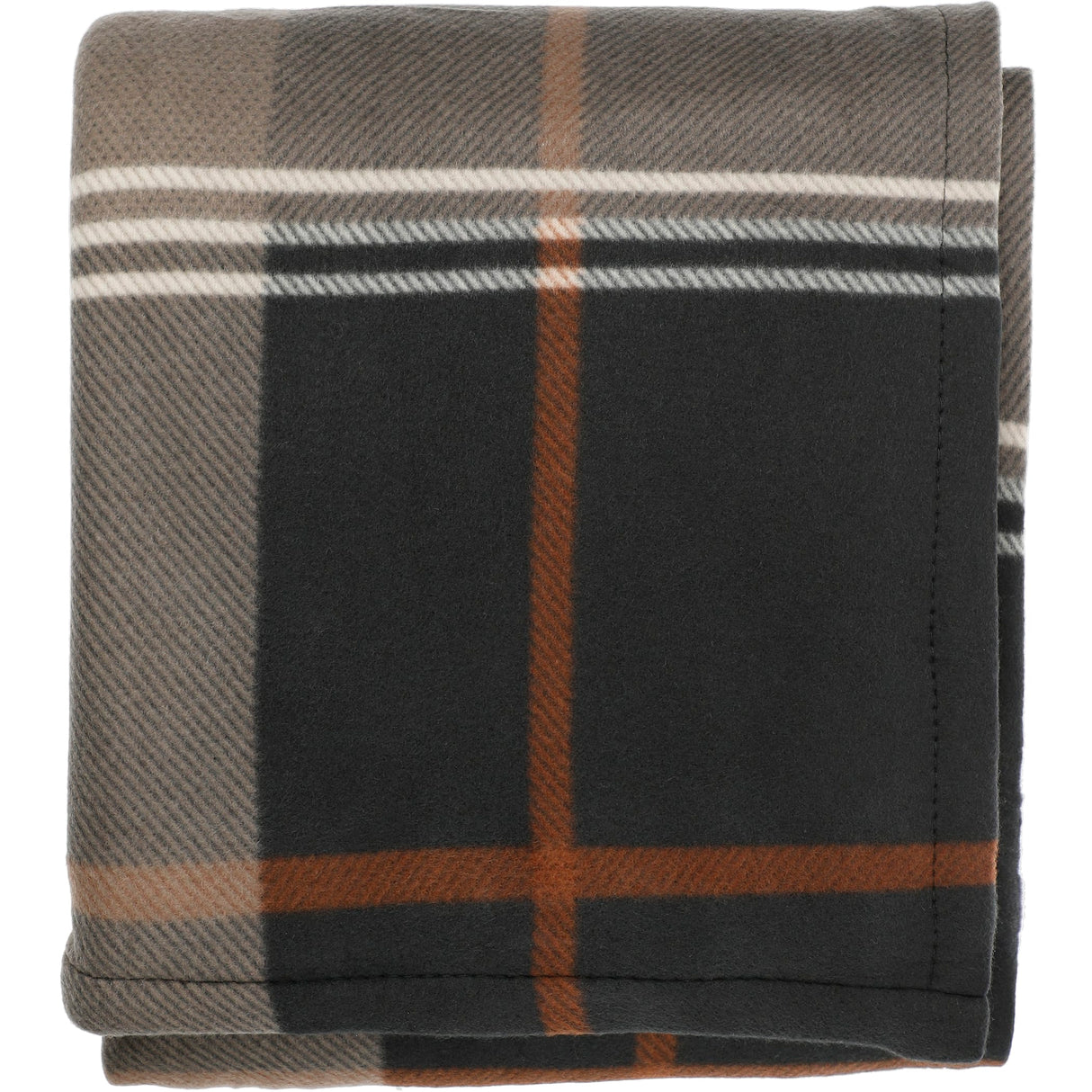 Plaid Fleece Sherpa Blanket