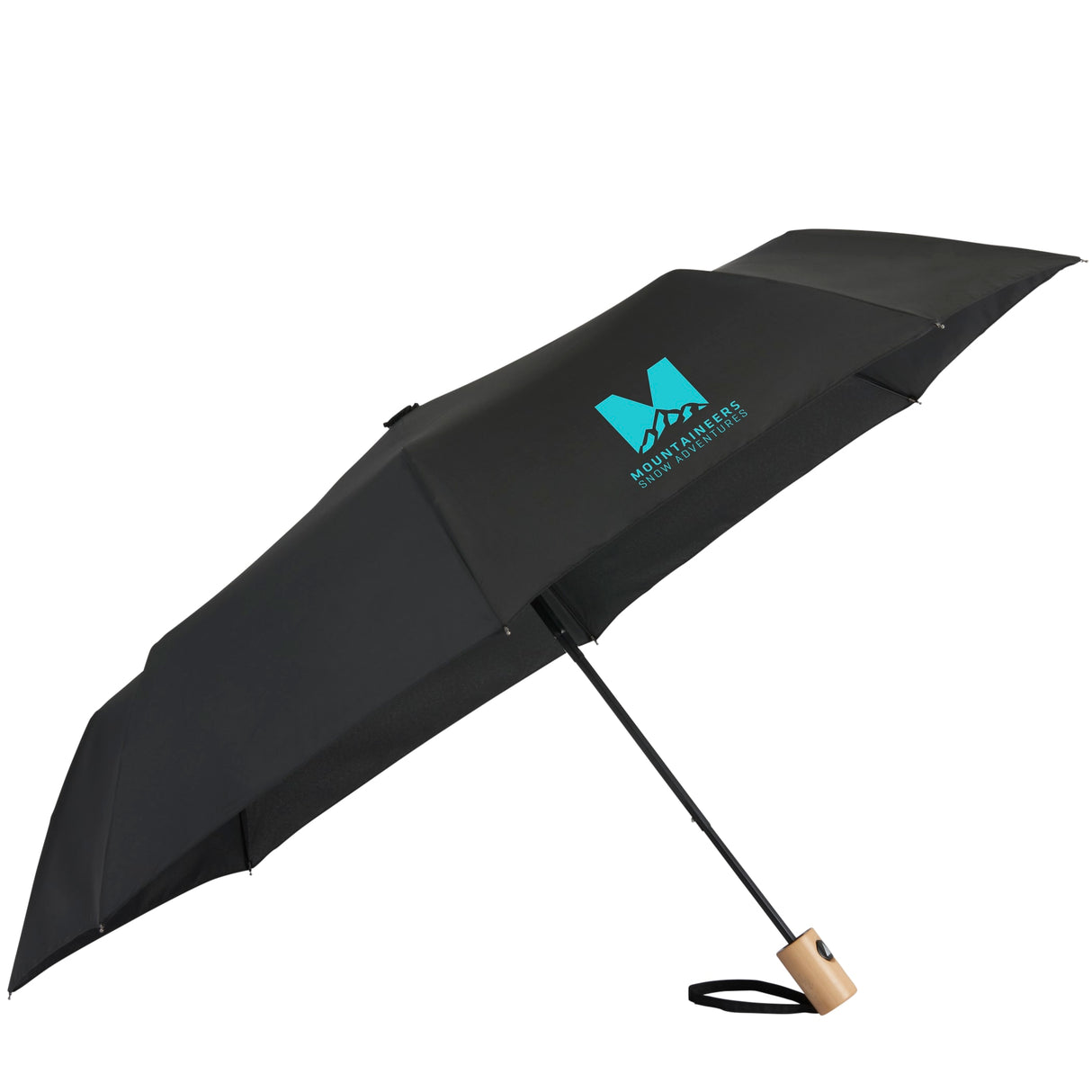 42" Recycled Folding Auto Open Umbrella