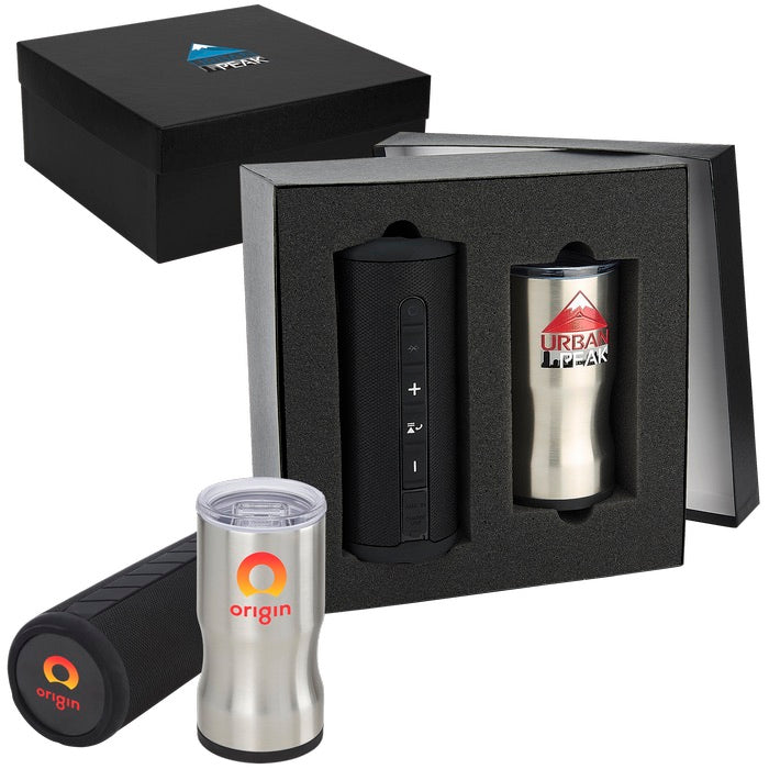 3-in-1 Poolside Insulator & Speaker Gift Set