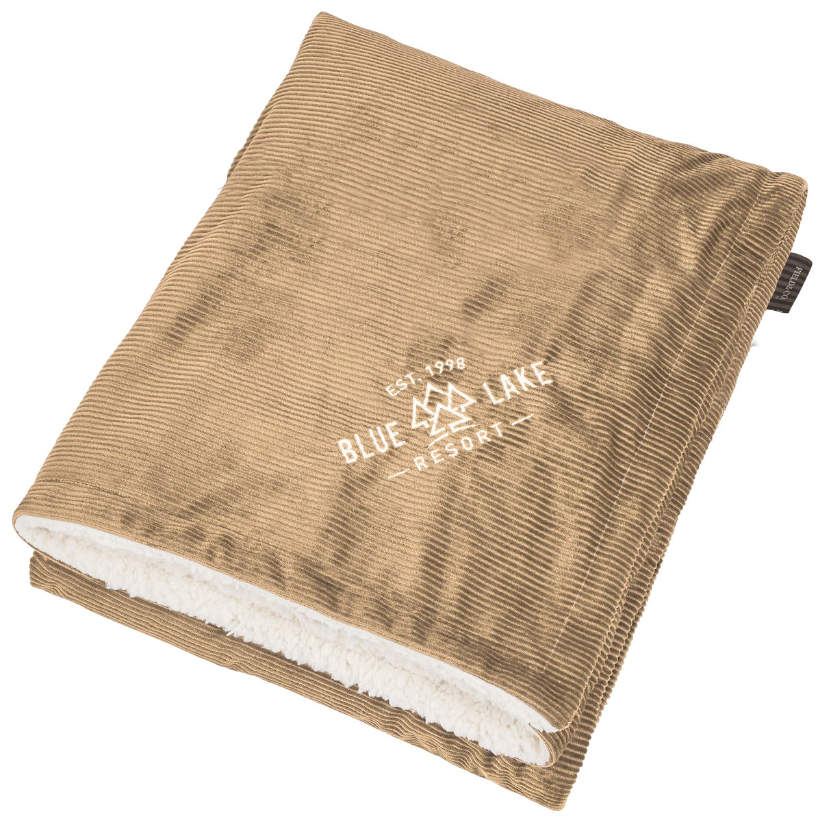 Field and Co.® Corduroy Sherpa Blanket