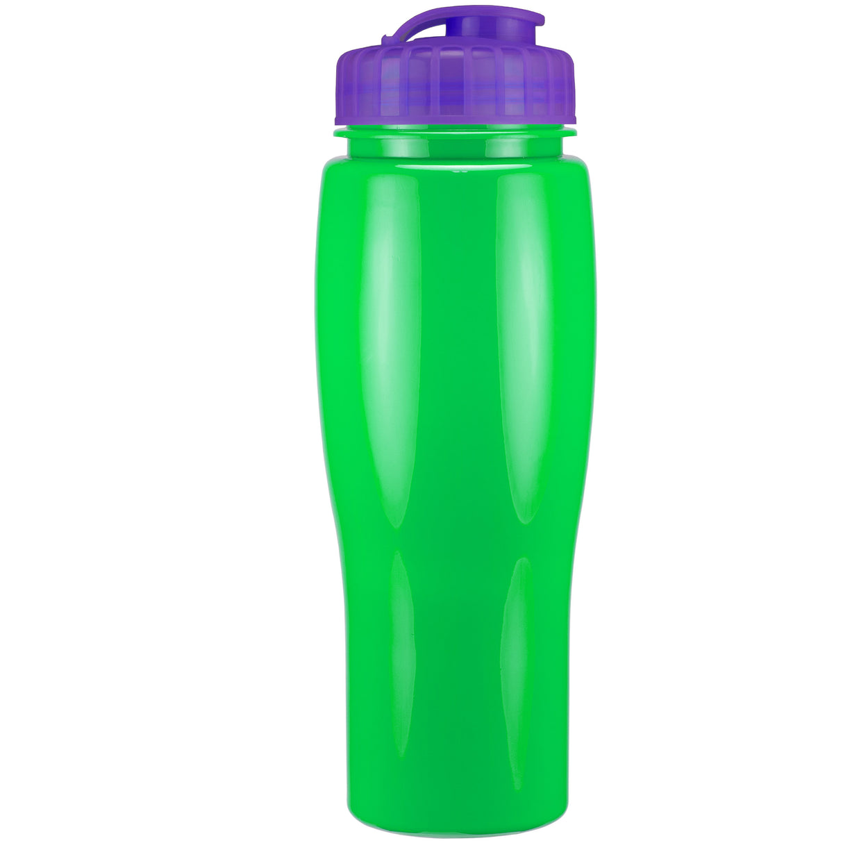 24 Oz. Contour Bottle w/ Flip Top Lid - Solid Colors