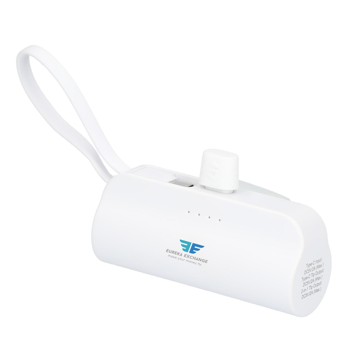 Hue 5000 mAh Power Bank with Multi Tips