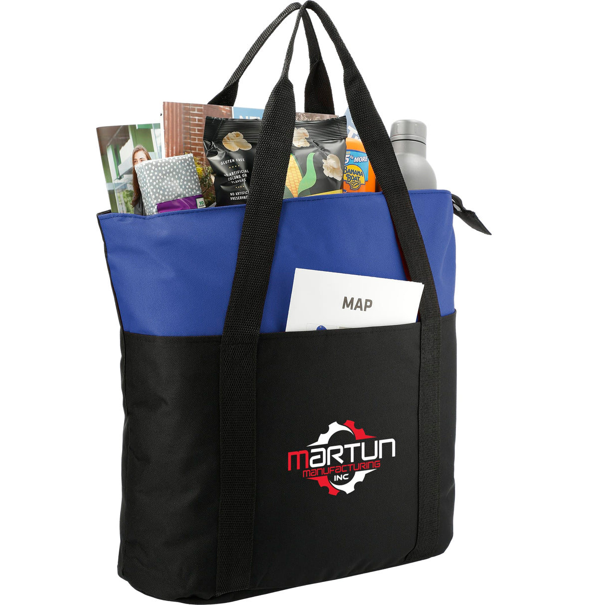 Heavy Duty Zippered Convention Tote