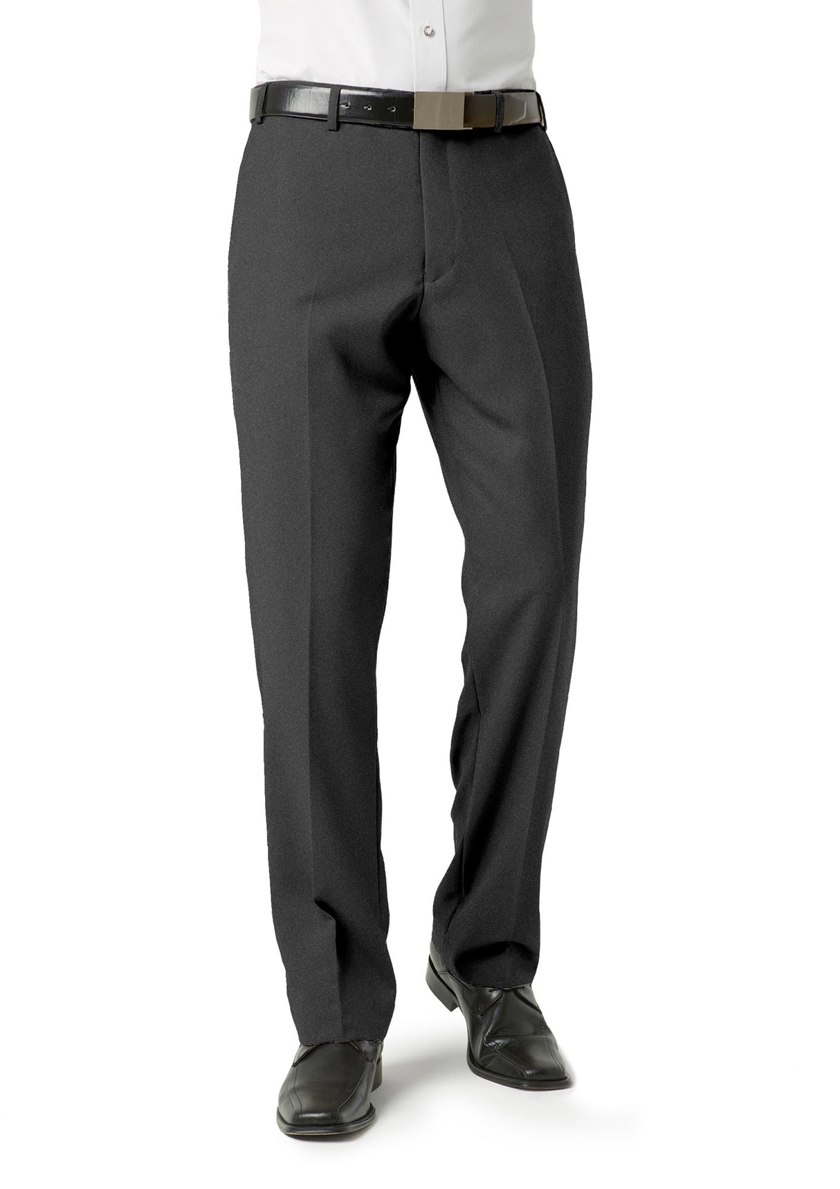 Classic Men's Flat Front Pants
