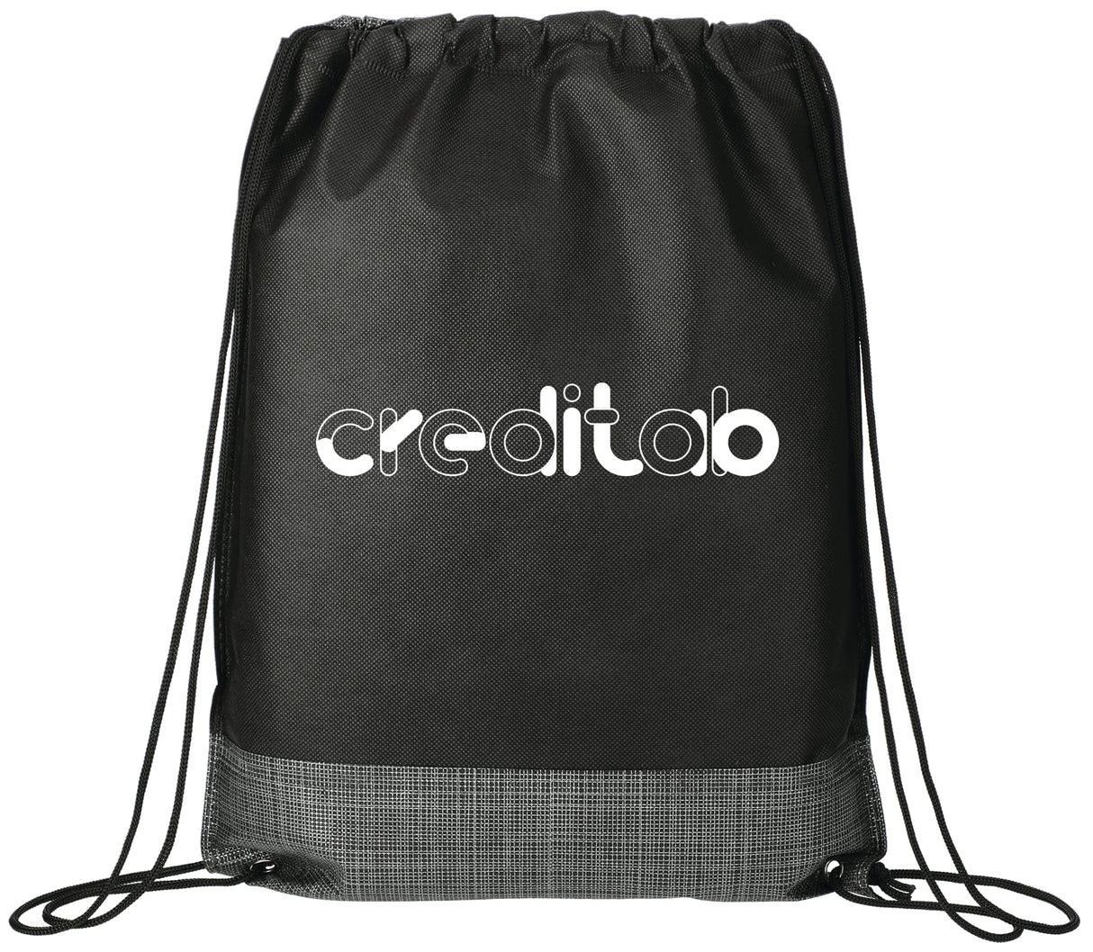 Crossweave Heat Sealed Drawstring Bag