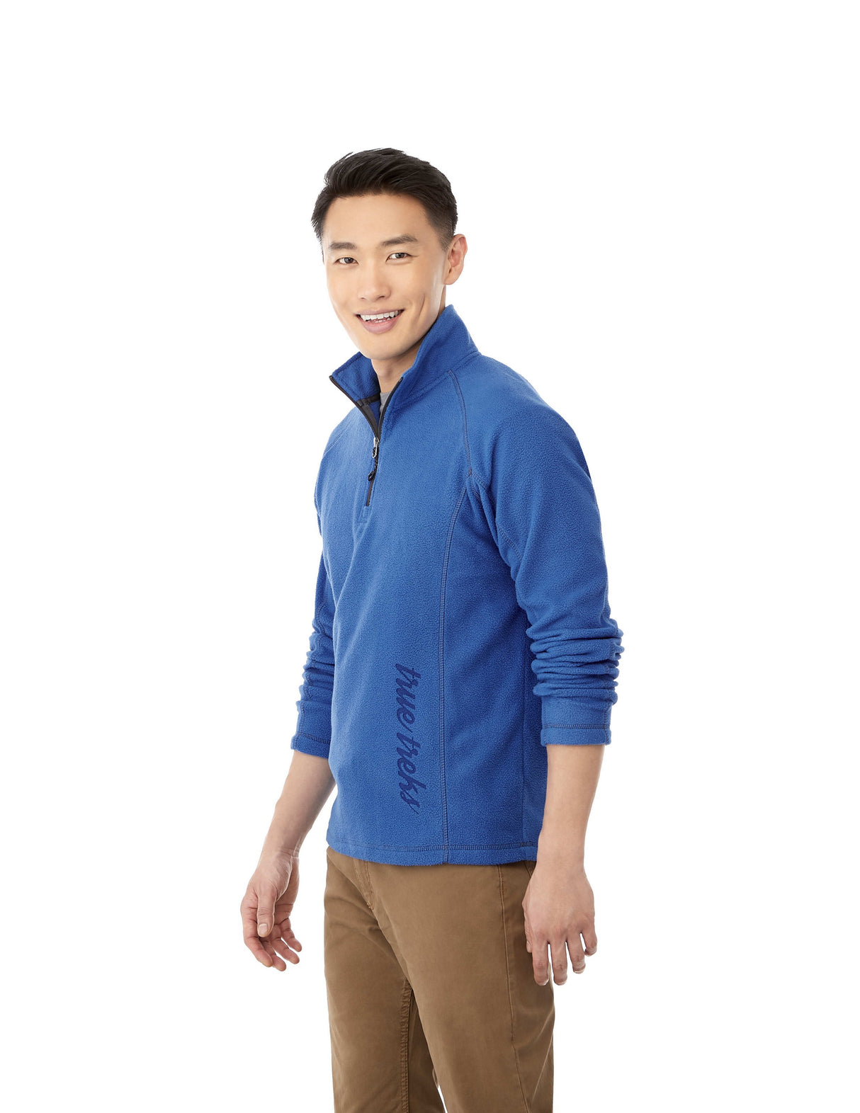 Men's BOWLEN Polyfleece Qtr Zip