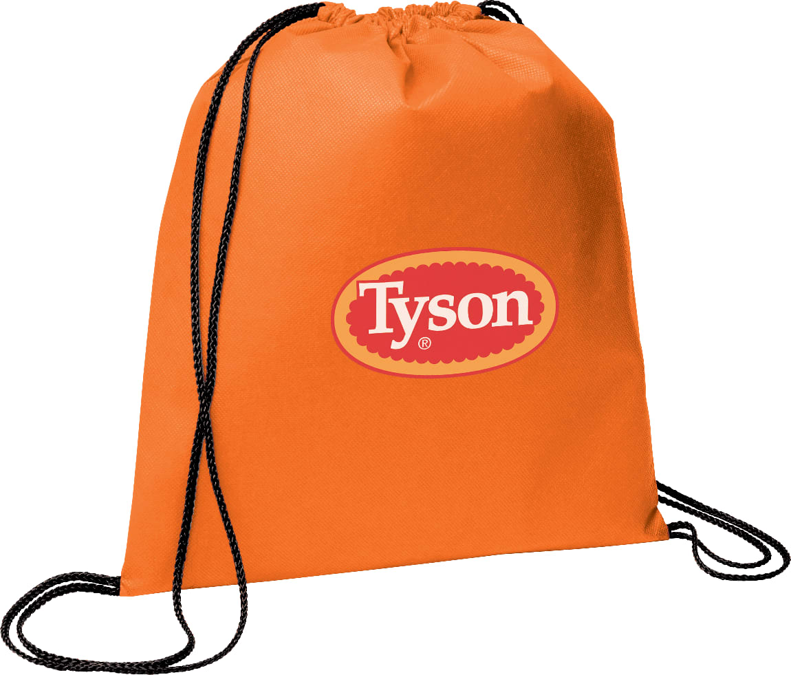 Evergreen Non-Woven Drawstring Bag