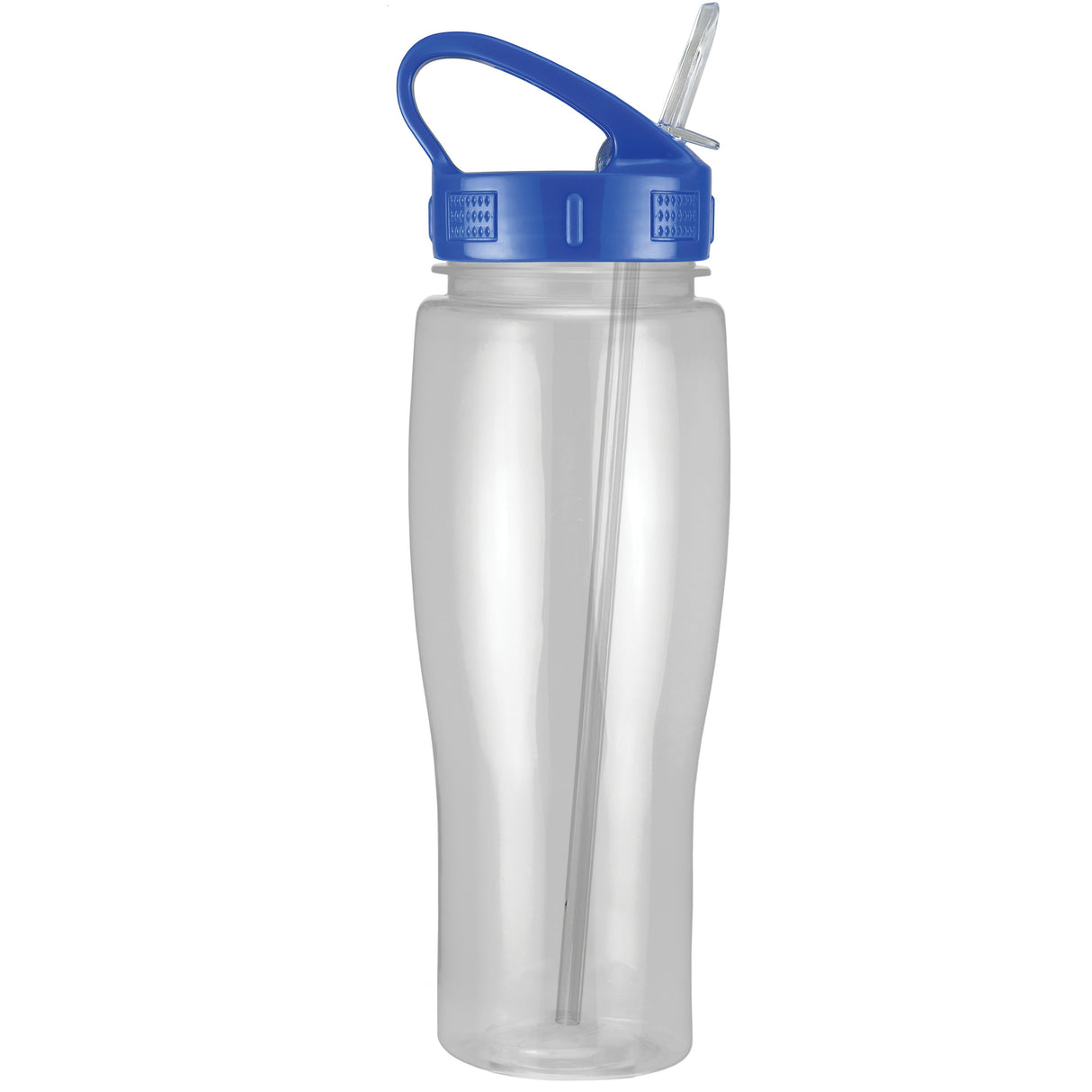 24 Oz. Contour Translucent Bottle w/ Sport Sip Lid and Straw