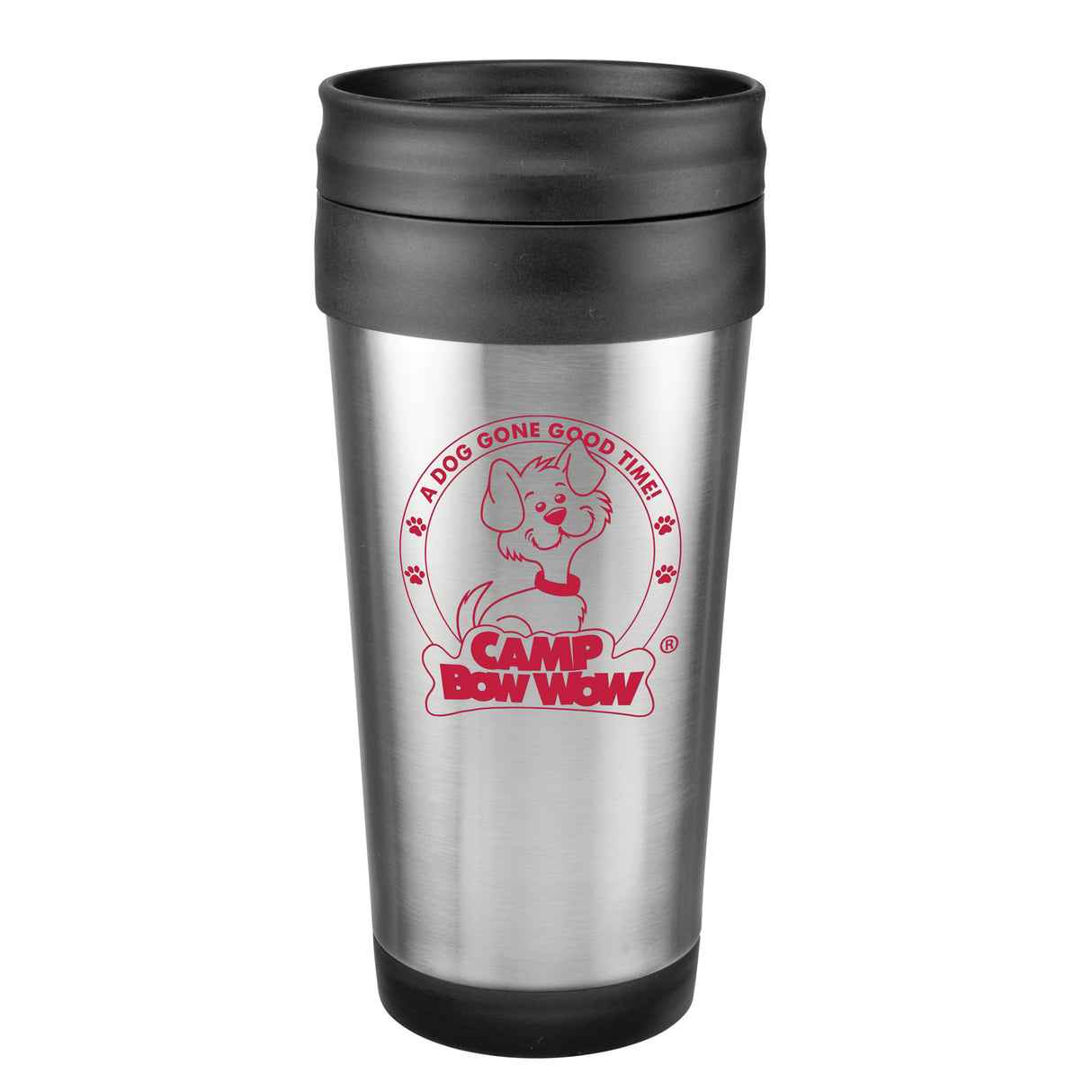 14 Oz. Stainless Steel Budget Tumbler w/ Slide 'n Sipp Lid