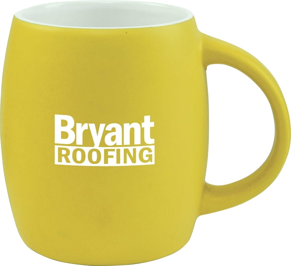 Pipa 14oz 2tone yellow/white mug in Ripple gift box