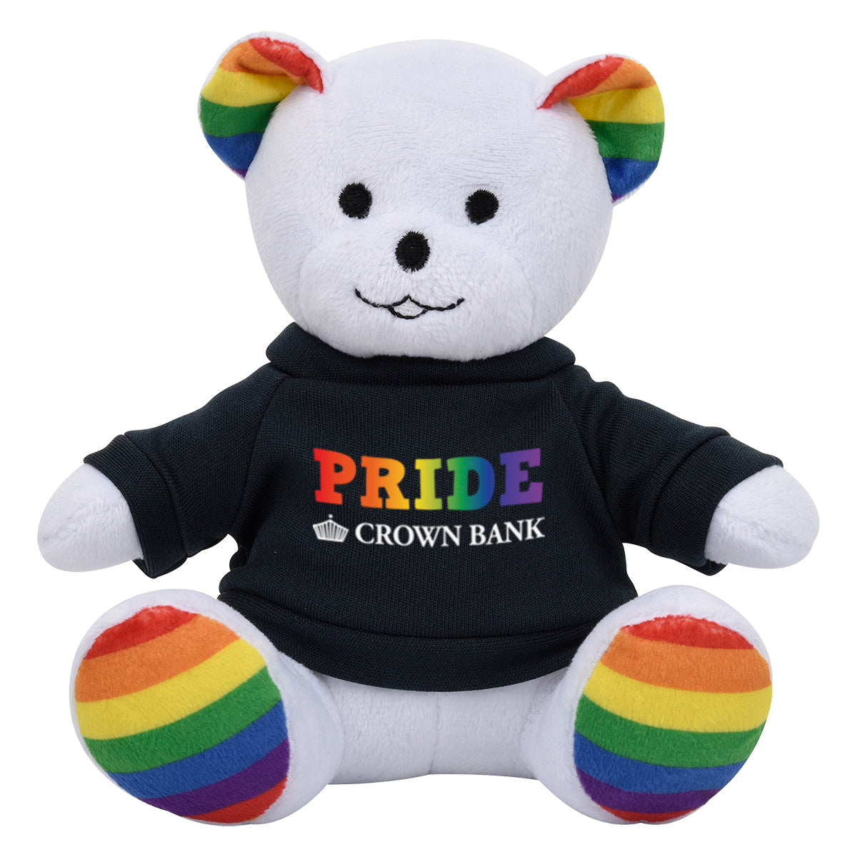 6" Rainbow Bear