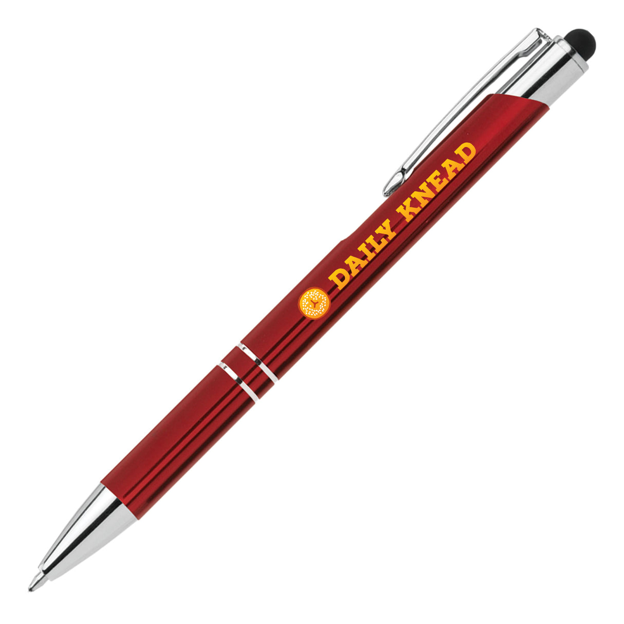 Tres-Chic w/Stylus - ColorJet - Full Color Metal Pen