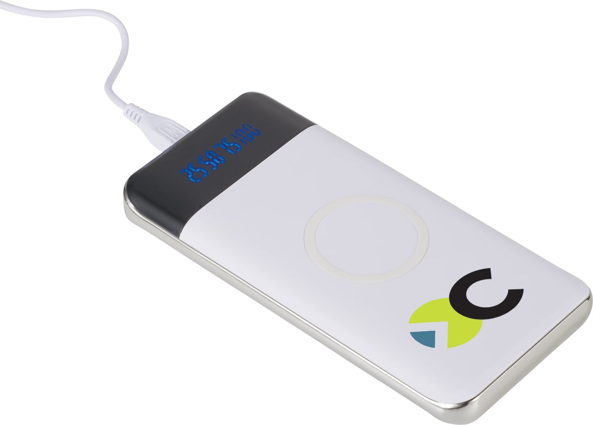 000286 Constant 10000 mAh Wireless Power Bank w/Display