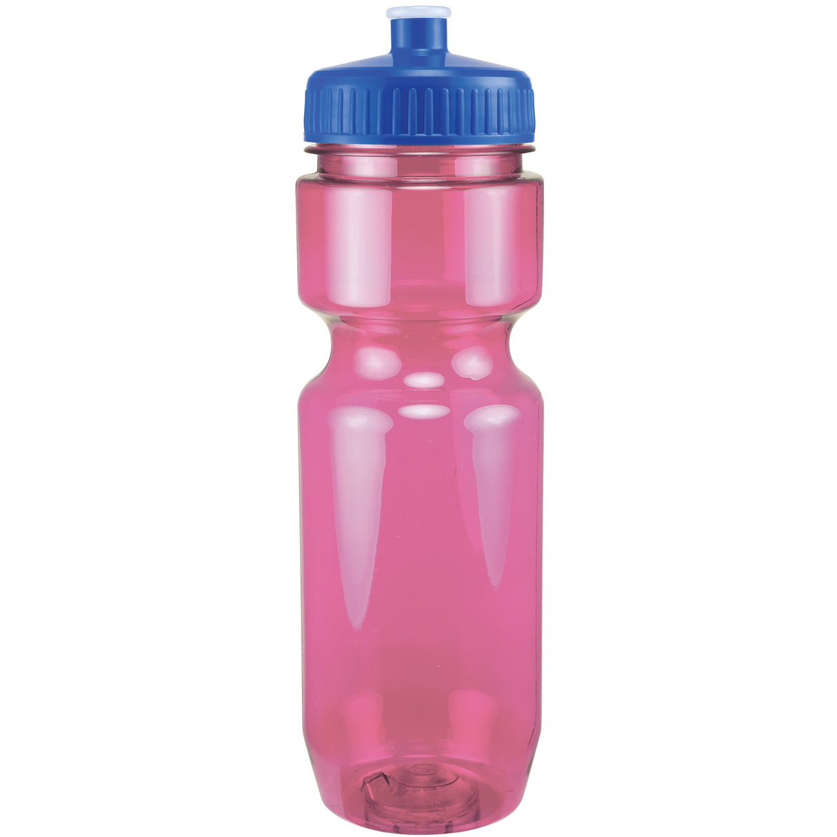 22 Oz. Translucent Bike Bottle w/ Push Pull Lid