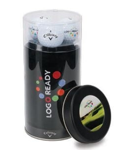 Callaway® 3-Ball Towel Tube w/Warbird® Golf Balls