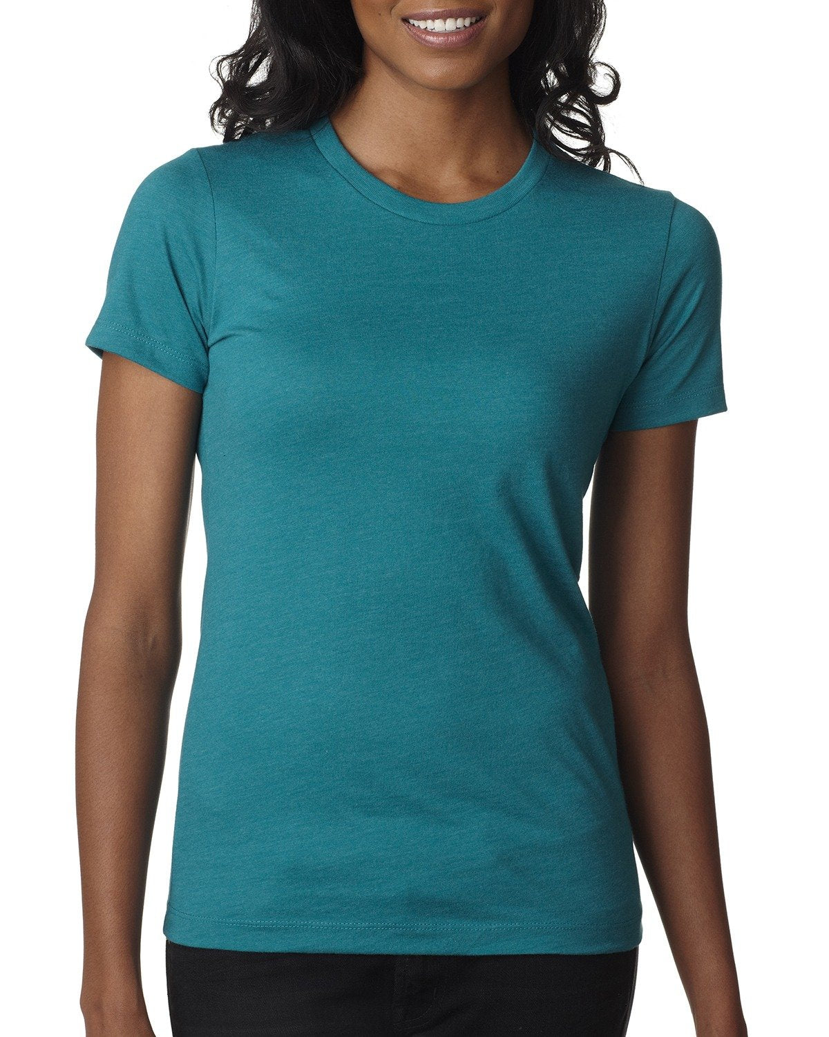000045 NEXT LEVEL APPAREL Ladies' CVC T-Shirt