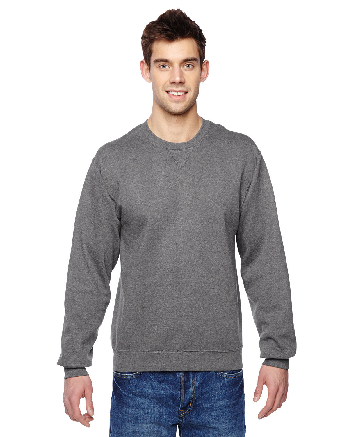 000526 Fruit of the Loom Adult SofSpun® Crewneck Sweatshirt