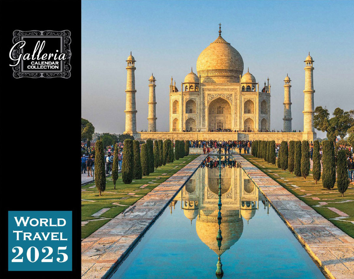 Galleria Wall Calendar 2025 World Travel