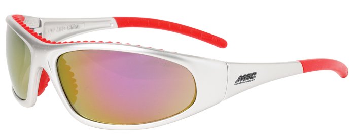 Bouton Flashfire Red Mirror Glasses