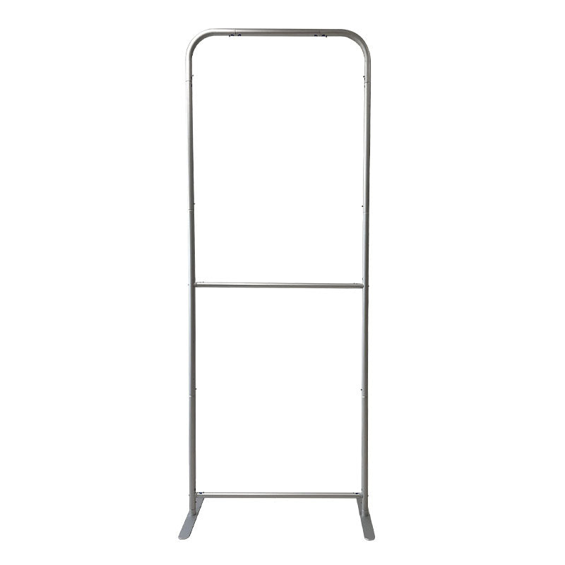 72 Hr Fast Ship - Tradeshow Booth Package Sleek, 3'W x 96"h EuroFit Display and 6' Sub Tablecloth