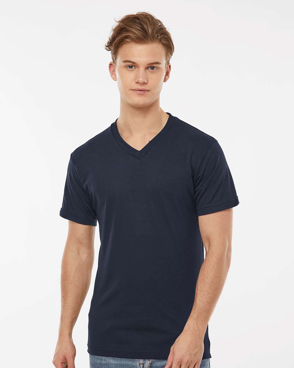 Tultex® Unisex Poly-Rich V-Neck T-Shirt
